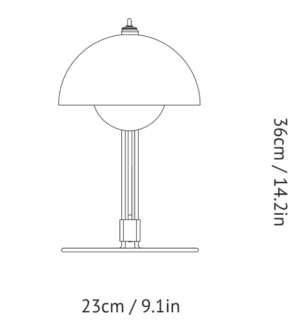 Flowerpot Table Lamp VP4 - Image 10